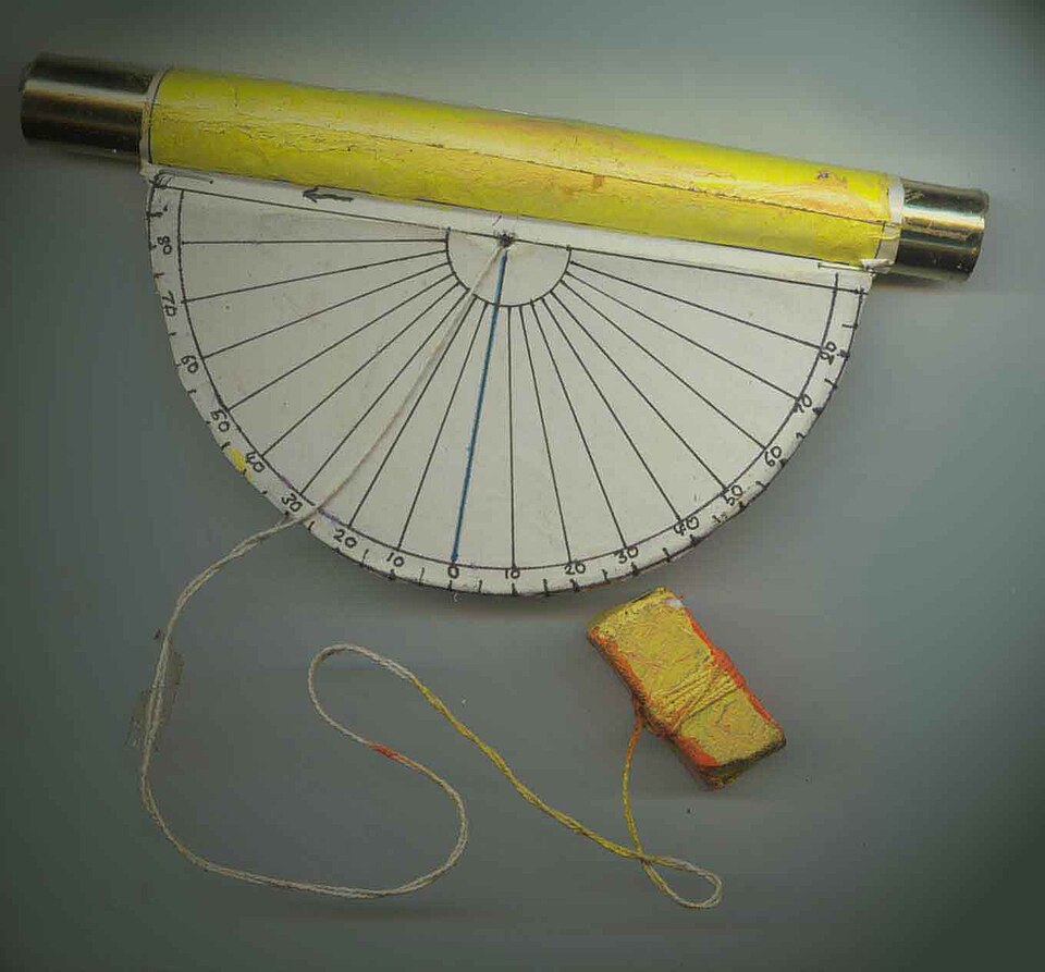 Clinomètre simple