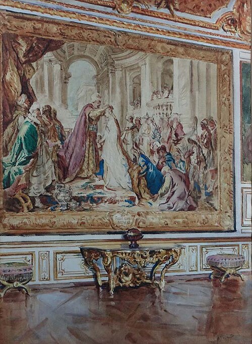 La salle à manger du n° 20 en 1913