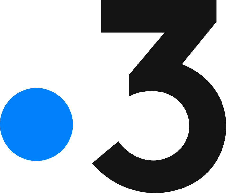 Logo de France 3 affiché à l'écran le 29 janvier 2018
