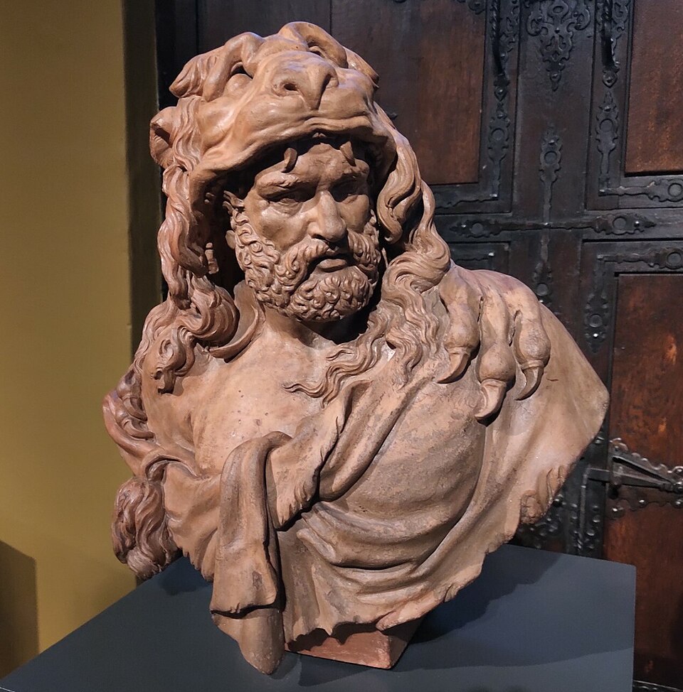Lucas Faydherbe, Buste d'Hercule – collection Fondation Roi Baudouin