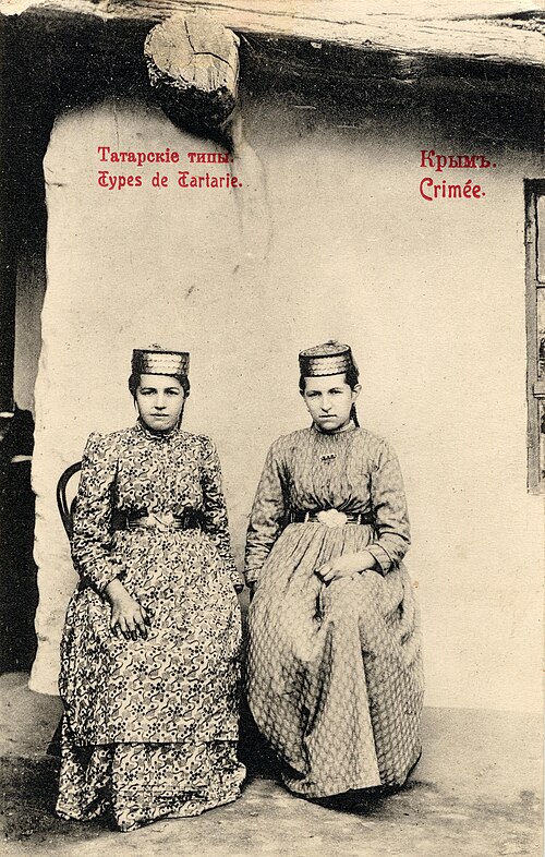 Femmes tatares de Crimée, début des années 1900
