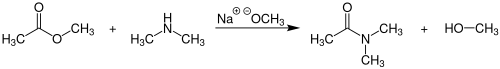 Une voie vers le diméthylacétamide