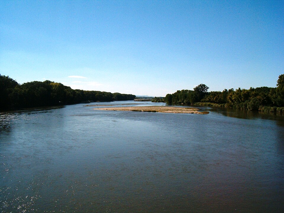 Vue depuis la rivière, Edirne.