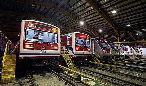 Dépôt du métro de Téhéran