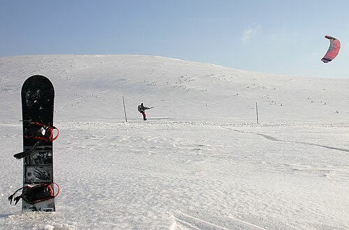 Naviguer sur la neige