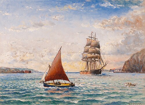 En passant par le Golden Gate, par William A. Coulter