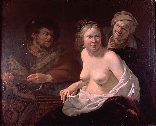 La entremetteuse de Jan G. van Bronckhorst, 1636-1638