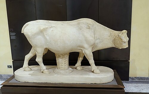 Copie romaine de la génisse de Myron, Musées du Capitole