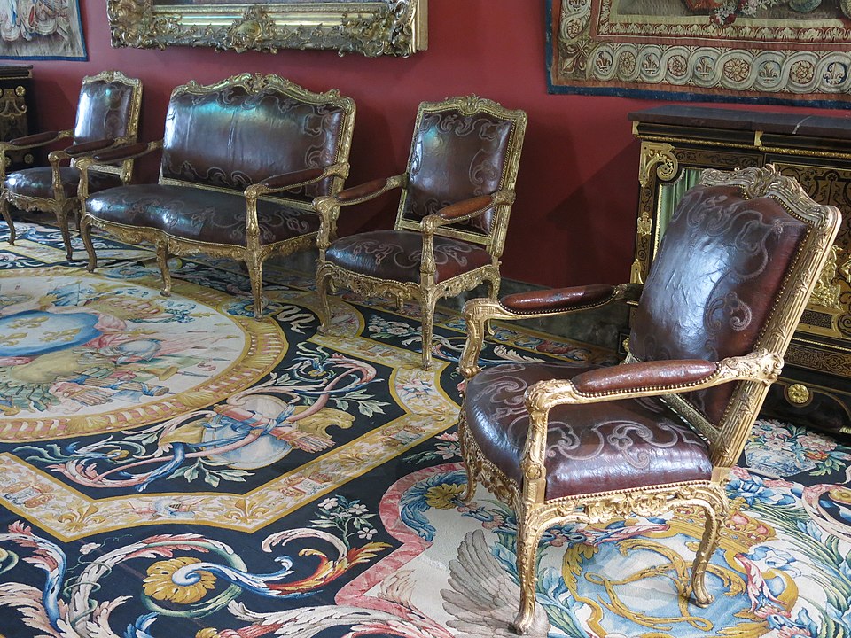 Canapé et fauteuils à la reine (1710-1720), Musée du Louvre