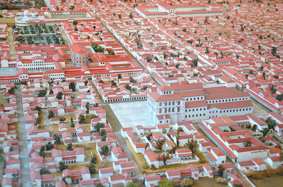 Maquette d'Augusta Trevorum (Trèves)