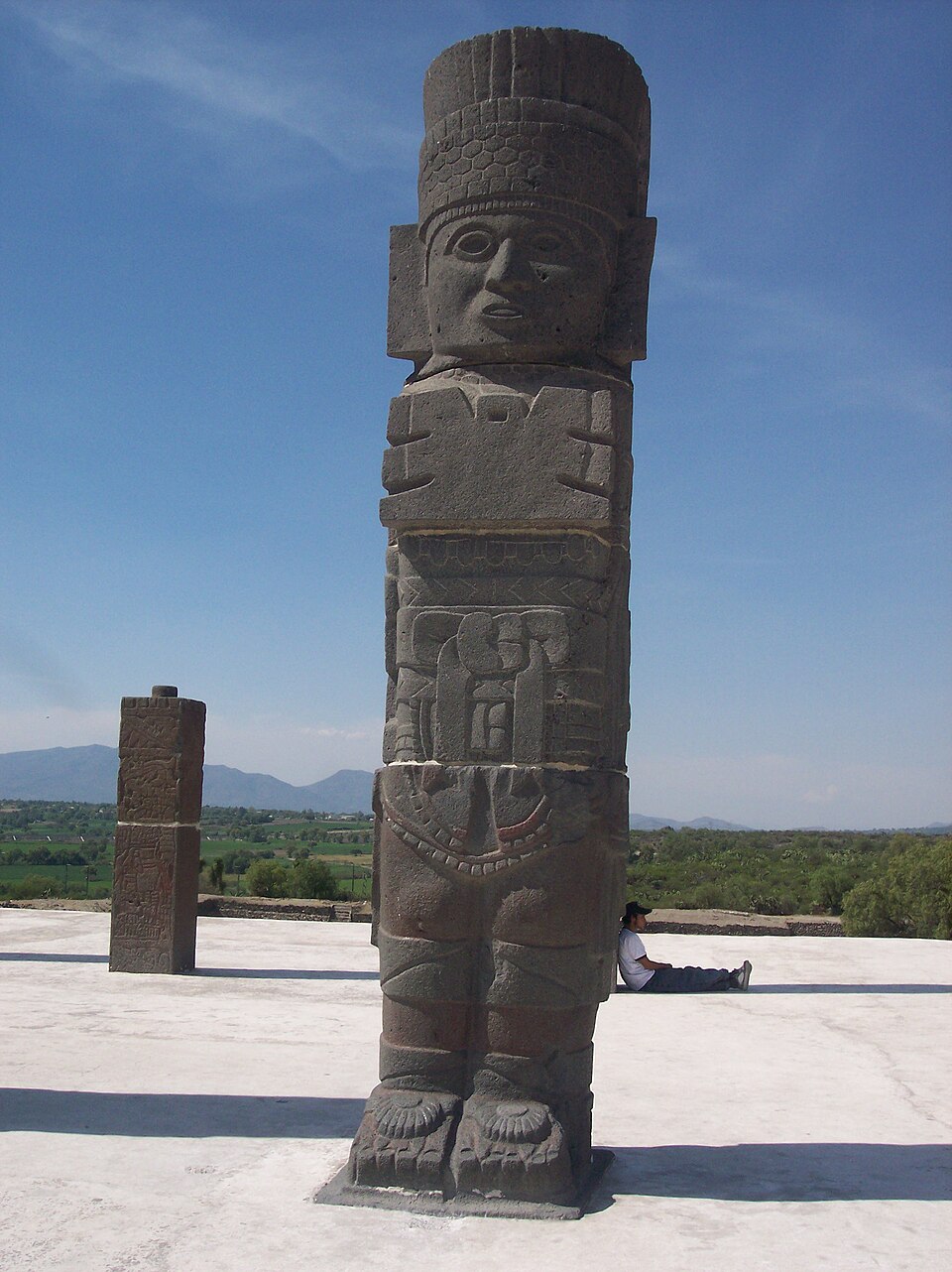 Atlante from Tula, c. 1000 CE