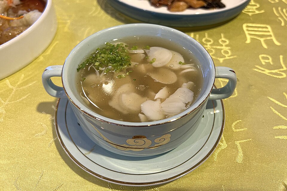 Soupe d'œufs de seiche (Chine)