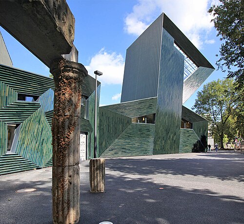 Nouvelle synagogue à Mayence par Manuel Herz