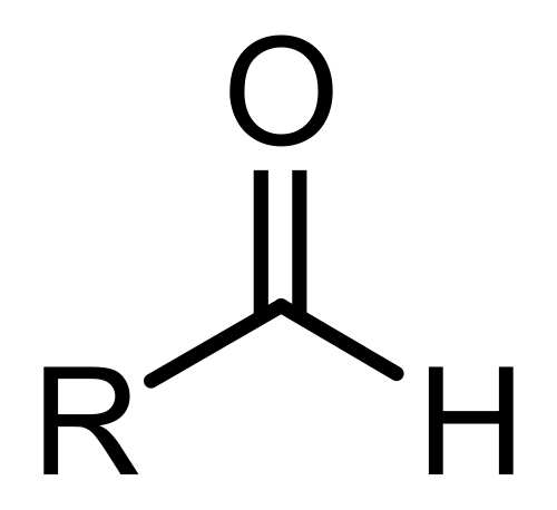 Structure de l'aldéhyde