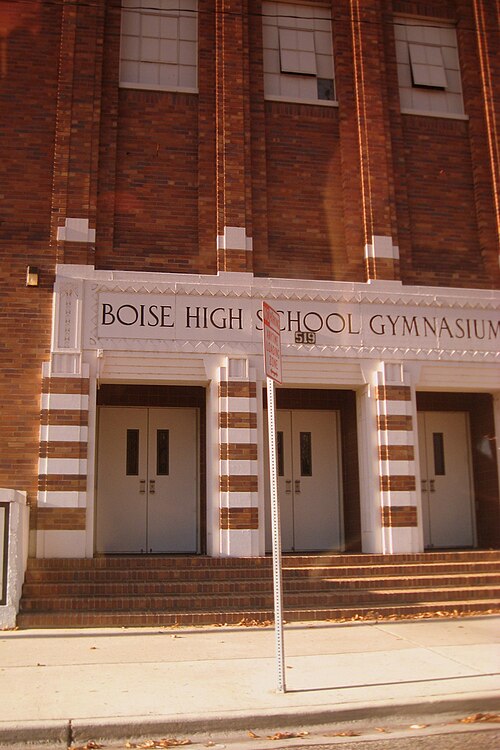Gymnase du lycée de Boise, Boise, Idaho (1936)
