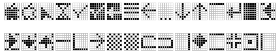 Texte MouseText révisé trouvé dans Apple IIGS