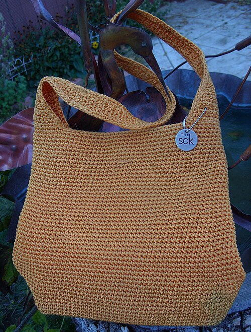 Sac à main crocheté de style seau par Sak.com