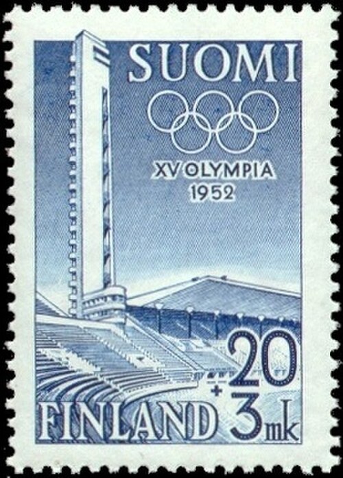 Timbre des Jeux olympiques d'été de 1952
