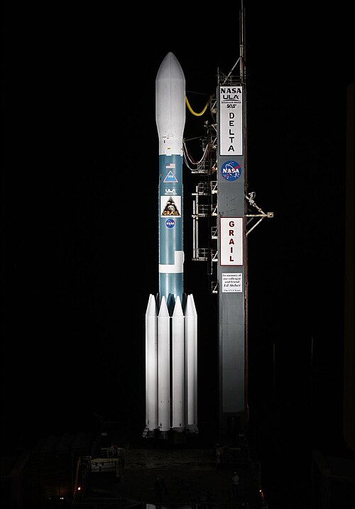 GRAIL attend son lancement à la base aérienne de Cap Canaveral.