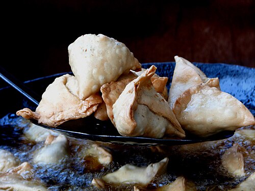 Samosas en Inde