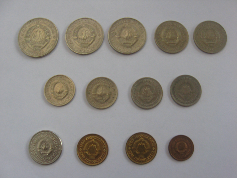 pièces de monnaie supplémentaires assorties, revers