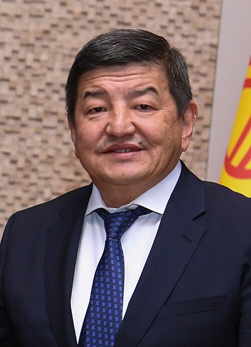 Kirghizistan Akylbek Japarov Président du Conseil des ministres du Kirghizistan