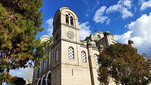 Église du Pantocrator, quartier du centre-ville