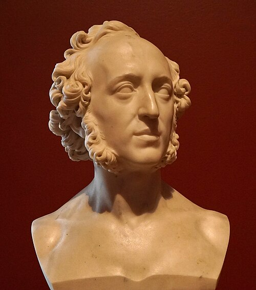 Ernst Rietschel, Buste de Félix Mendelssohn, 1848