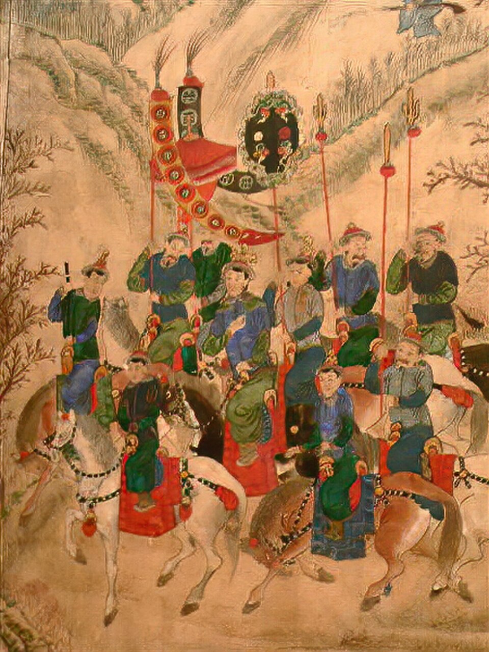 Partie de chasse mandchoue