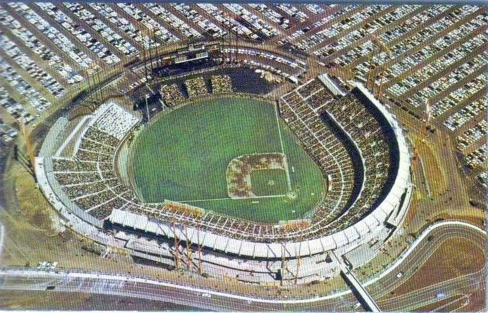 Le parc Candlestick de San Francisco dans les années 1960