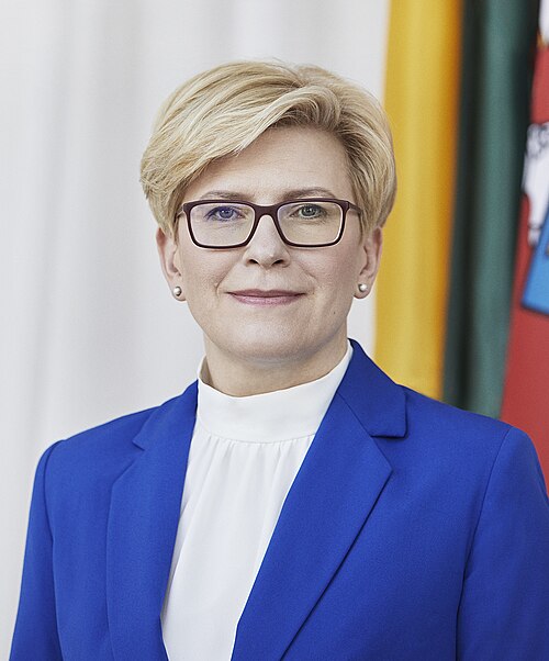 Lituanie Ingrida Šimonytė Premier ministre de Lituanie