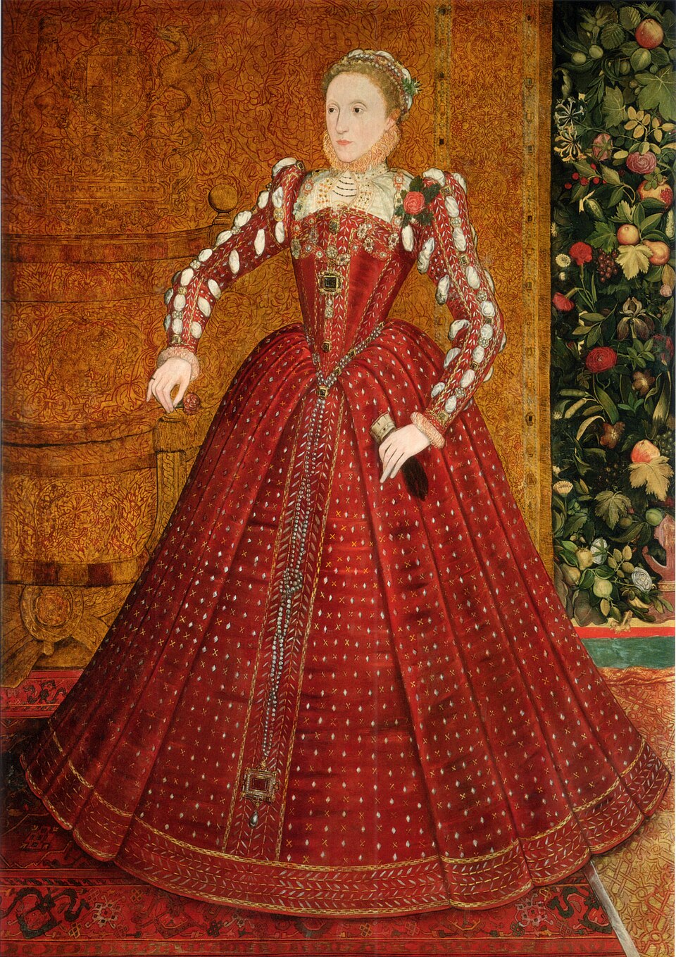 La jeune reine Élisabeth Ire (ici vers 1563)
